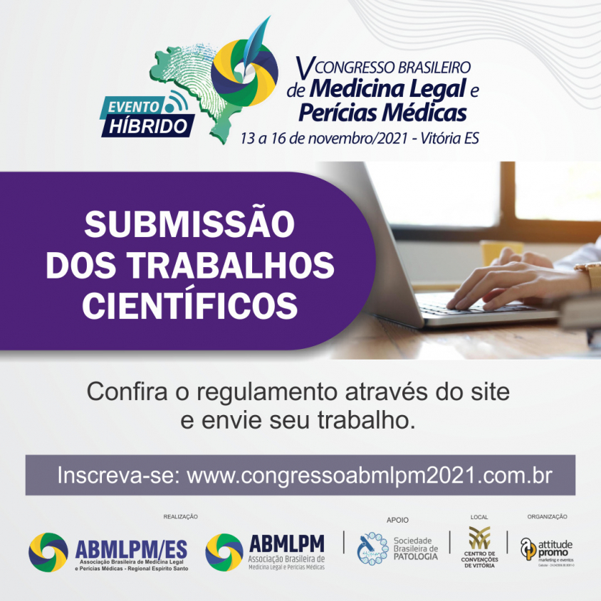 V Congresso Brasileiro de Medicina Legal e Pericias Médicas